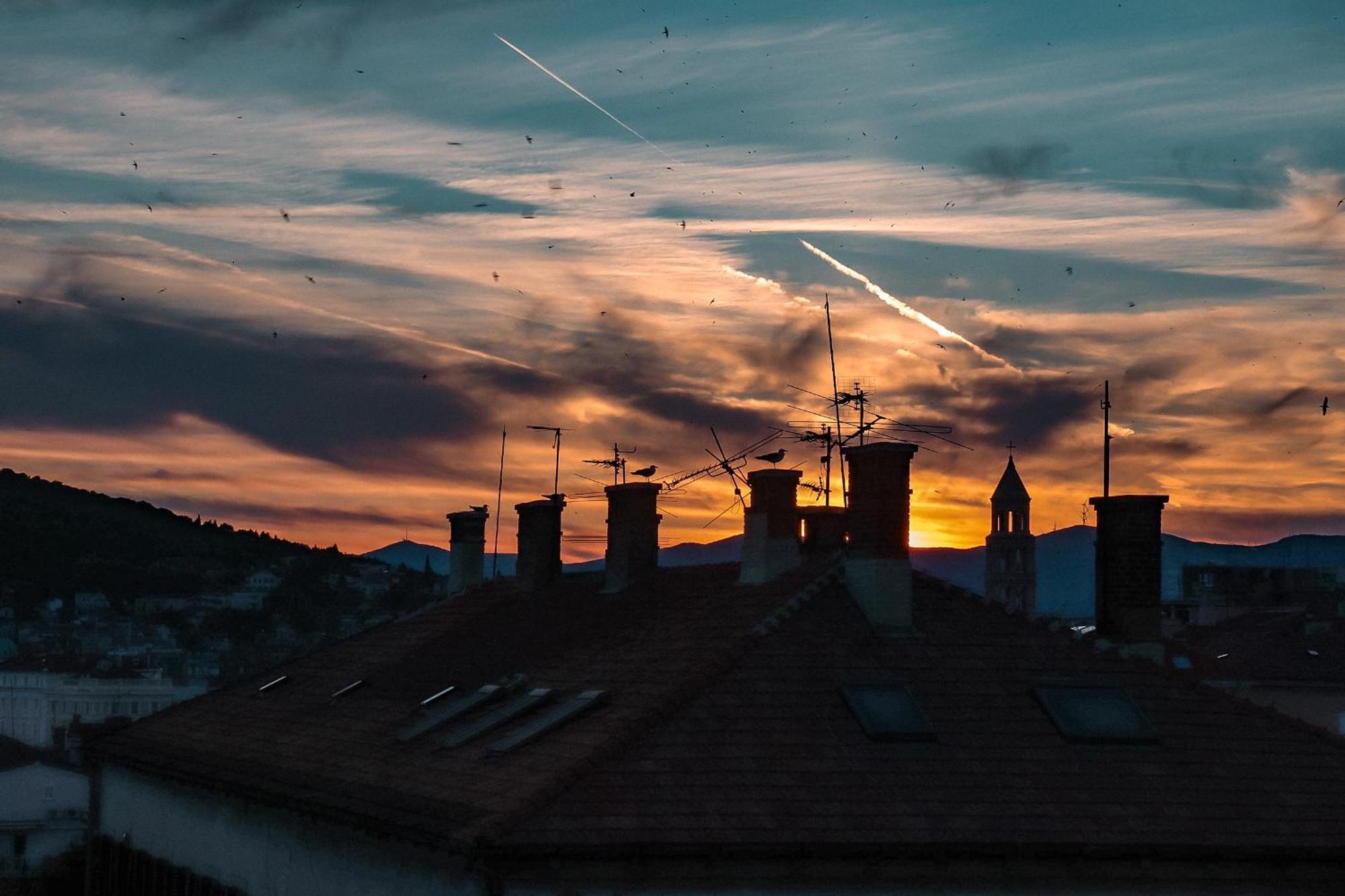 City Center Sunset Penthouse Split Buitenkant foto