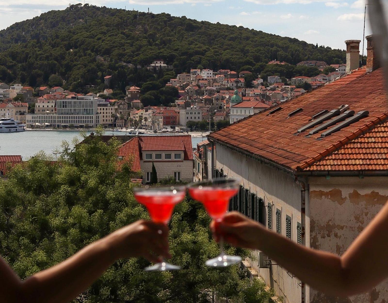City Center Sunset Penthouse Split Buitenkant foto
